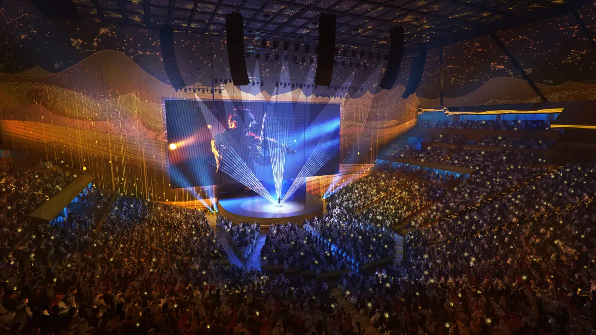 التصميم  الأحدث في الشرق الأوسط. الصورة من موقع الدرعية الرسمي