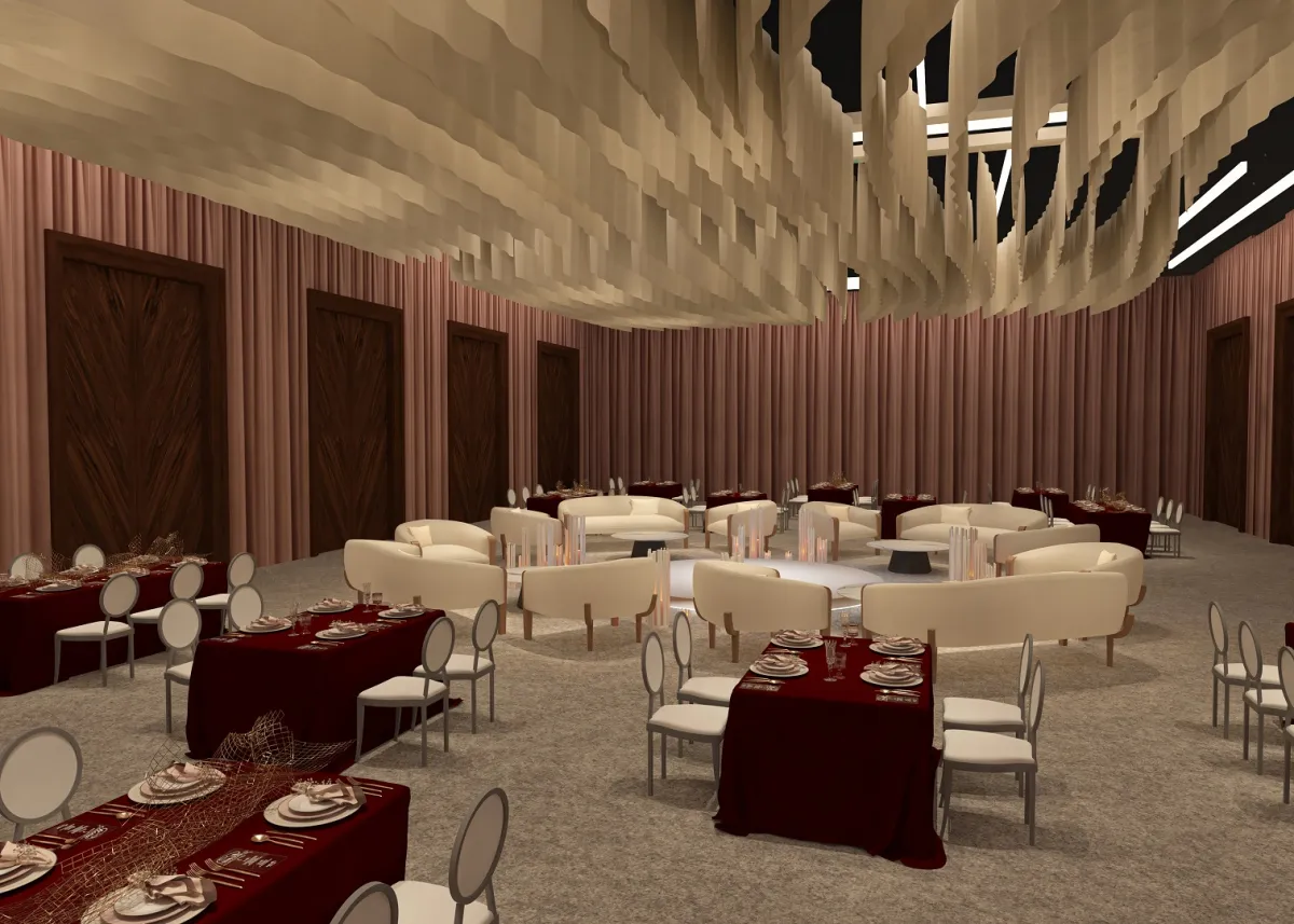 قاعة المناسبات في فندق "ذا لانا" بدبي