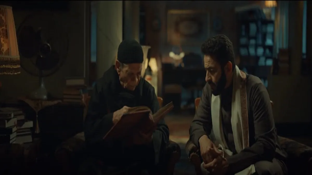 حمادة هلال وجميل برسوم - الصورة من المكتب الإعلامي للمسلسل