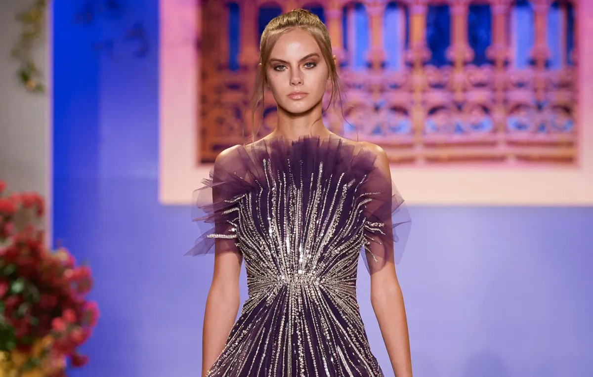 فستان من ماركة Pamella Roland - الصورة من Launchmetrics/Spotlight ©