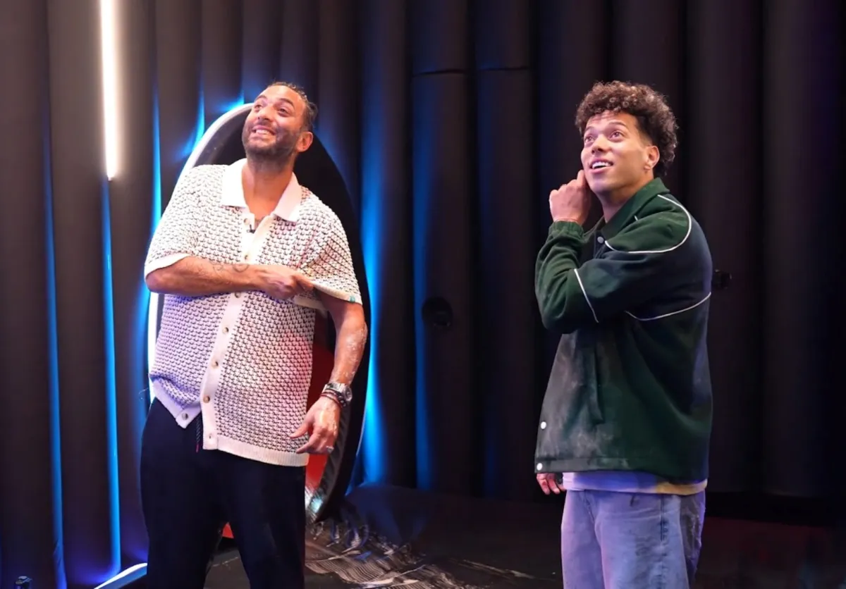 ميدو وإمام عاشور من رامز جاب من الآخر - الصورة من حساب رامز جلال على موقع X