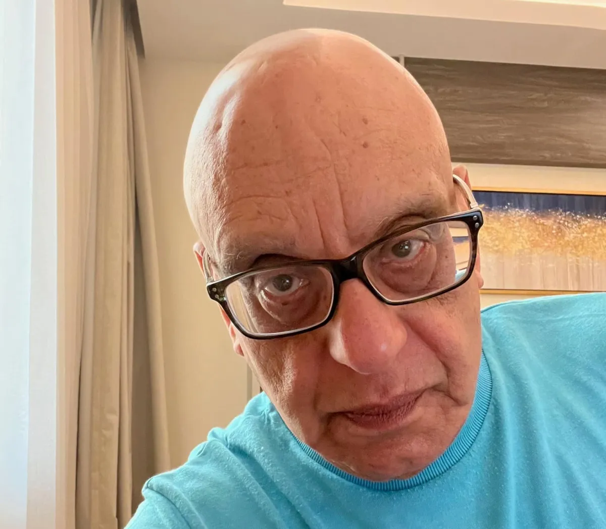 المخرج خيري بشارة - الصورة من حسابه على الفيس بوك