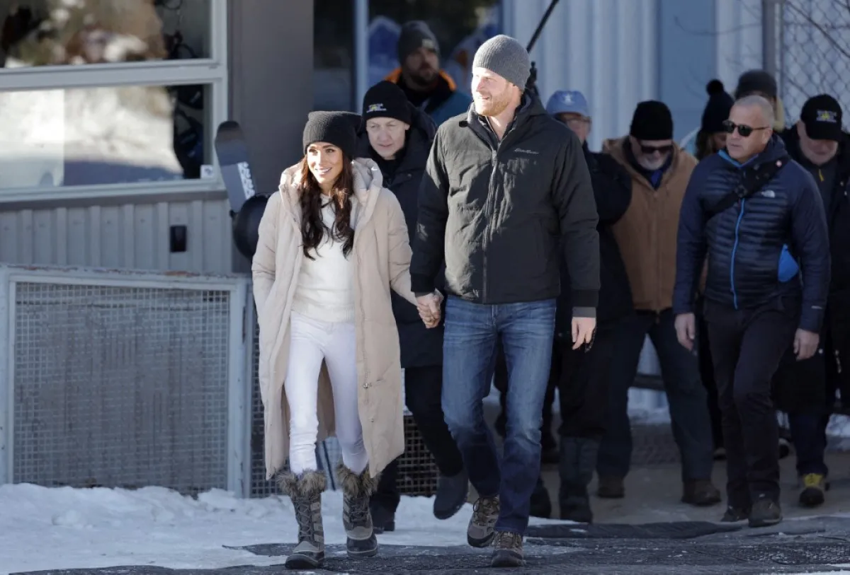 ميغان ماركل والأمير هاري Meghan, Duchess of Sussex and Prince Harry في كندا (مصدر الصورة: Andrew Chin / GETTY IMAGES NORTH AMERICA / Getty Images via AFP)