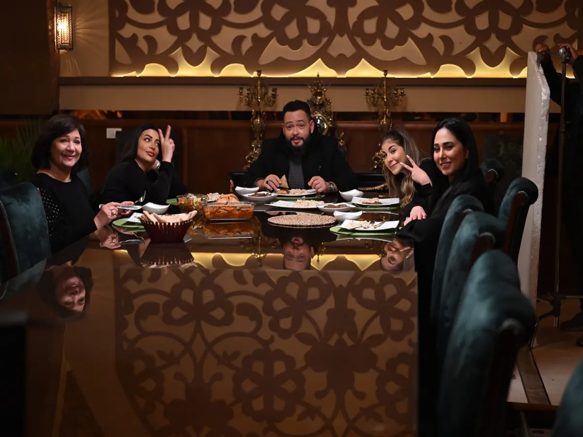 أبطال مسلسل بيت الرفاعي - الصوة من المكتب الإعلامي للشركة المتحدة