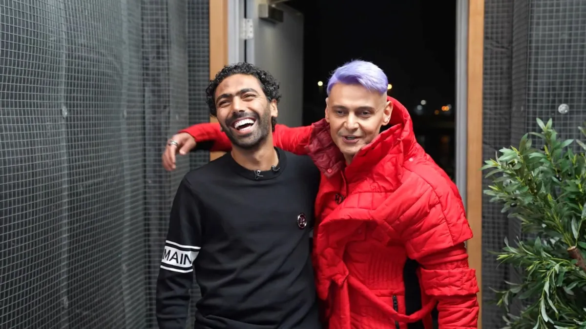 حسين الشحات مع رامز جلال - الصورة من حساب رامز جلال على موقع X