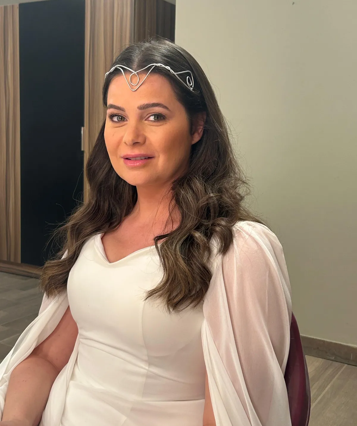 يسرا اللوزي في كواليس المداح 4 - الصورة من المركز الإعلامي للفنانة يسرا اللوزي