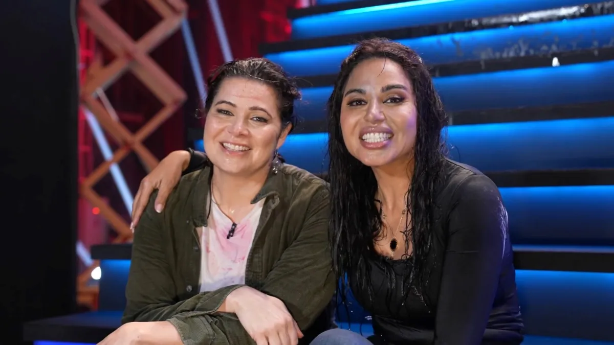 يسرا اللوزي ونسرين أمين - الصورة من حساب رامز جلال على موقع X