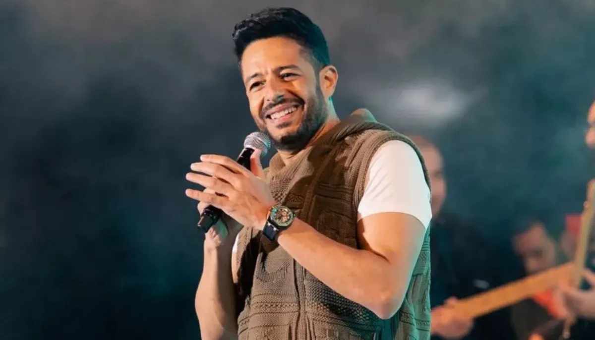 محمد حماقي- الصورة من حساب بنش مارك على الانستغرام