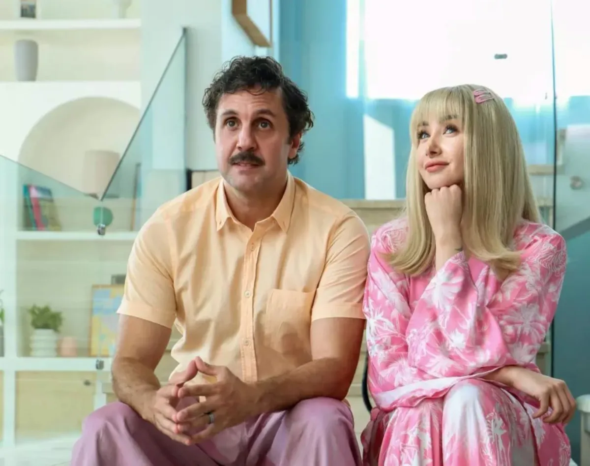 هنا الزاهد وهشام ماجد من كواليس الفيلم -الصورة من الشركة المنتجة