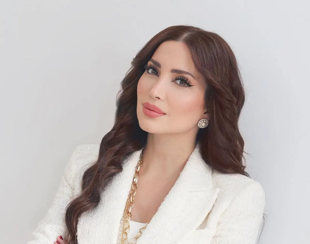 نسرين طافش - الصورة من حسابها على الفيس بوك