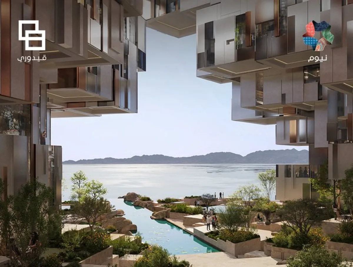 المناطق المحيطة بـ"قيدوري" بيئة مثالية للاستمتاع بالأنشطة الخارجية. الصورة من الحساب الرسمي لنيوم على منصة x