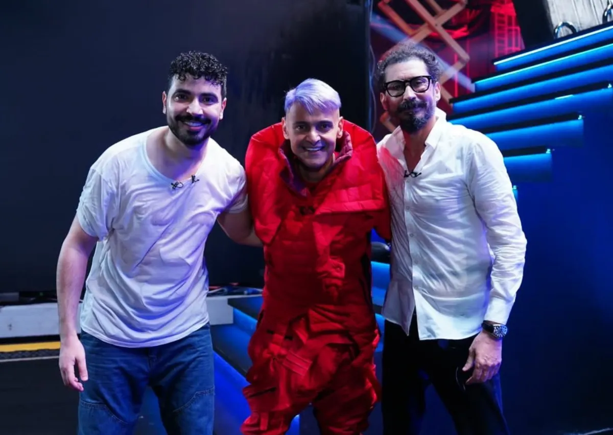 أحمد عيد ومحمد أنور من برنامج رامز جاب من الأخر - الصورة من حساب رامز جلال على موقع X