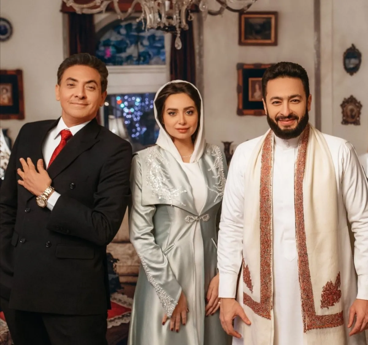 حمادة هلال وهبة مجدي وفتحي عبد الوهاب - الصورة من حساب الفنان حمادة هلال على إنستغرام