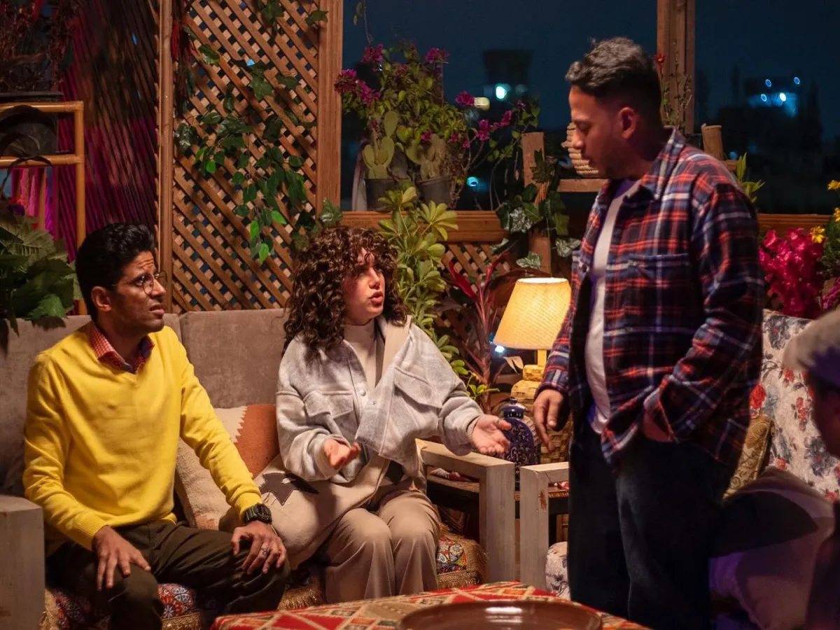 حمدى الميرغني ورنا رئيس وكريم عفيفي - الصورة من حساب حمدي الميرغني على انستغرام 