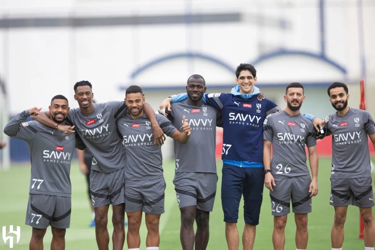 لاعبو فريق الهلال 