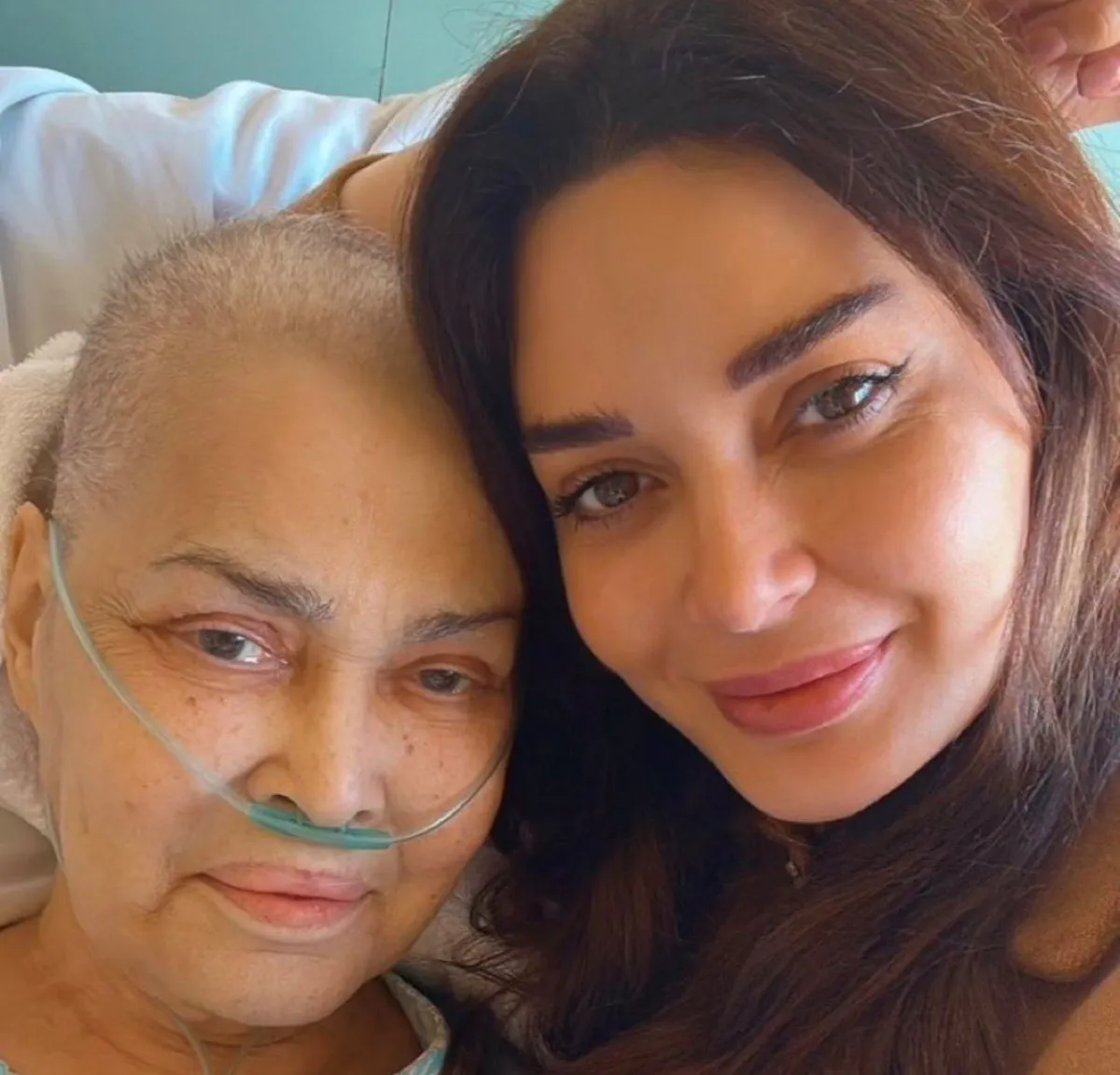 سيرين عبد النور ووالدتها - الصورة من ستوري انستغرام سيرين عبد النور