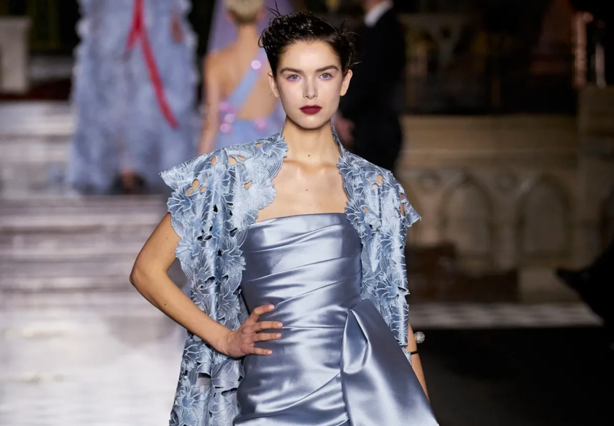 فستان من تصميم Georges Chakra - الصورة من Launchmetrics/Spotlight ©