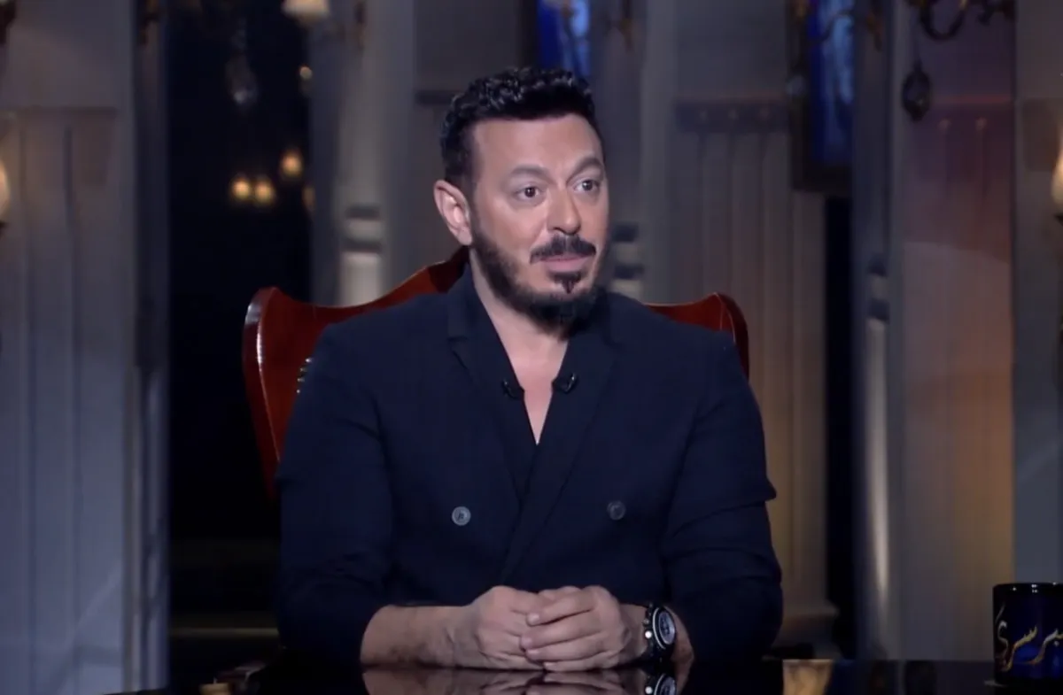 مصطفى شعبان - الصورة من شاشة عرض برنامج حبر سري