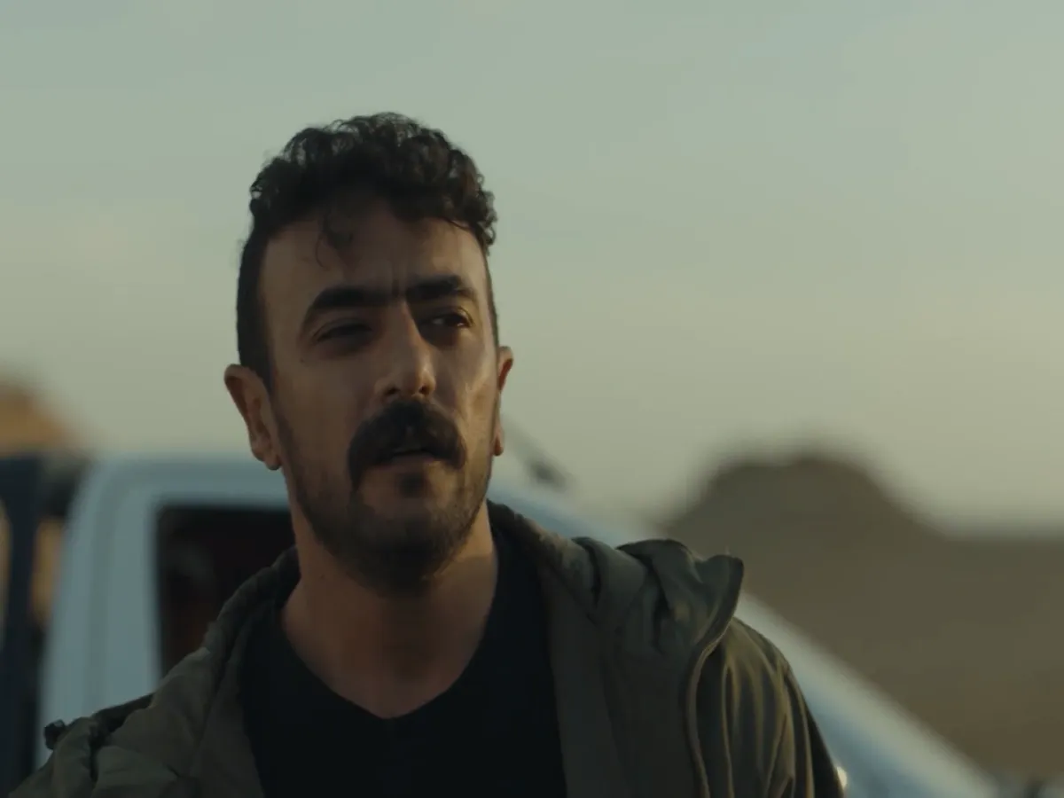 أحمد العوضي - الصورة من شاشة عرض مسلسل حق عرب