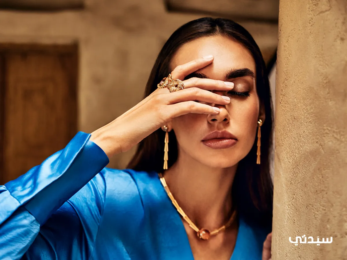 جلسة تصوير خاصة بـ"سيدتي".. إطلالات العيد بعبق الشرق