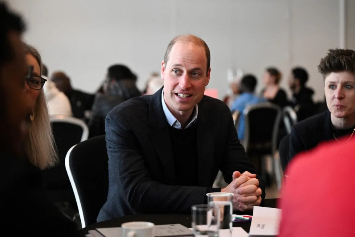 الأمير ويليام  Prince William في Millennium Gallery (مصدر الصورة: Oli SCARFF / POOL / AFP)
