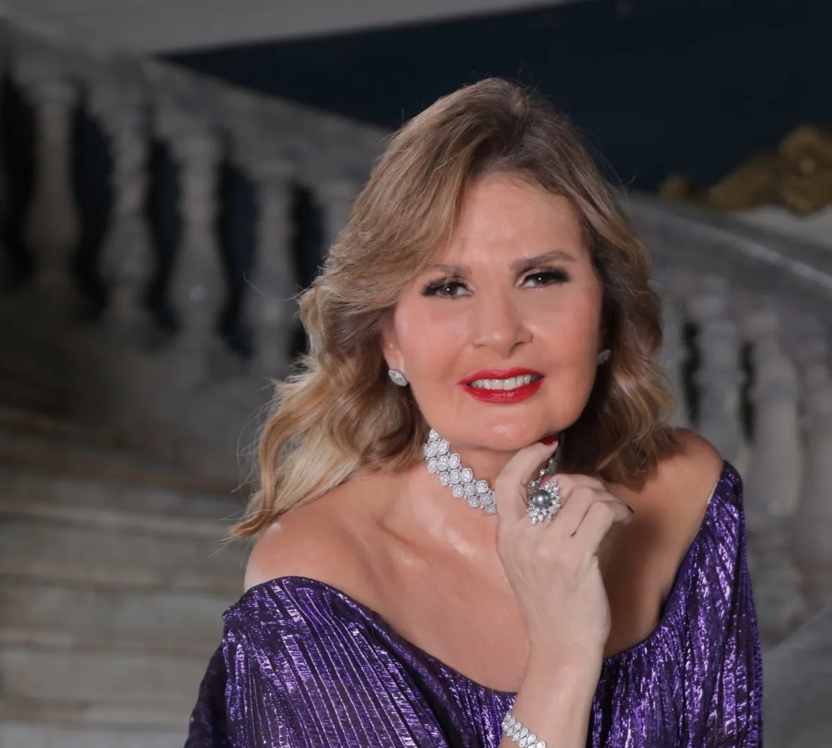 يسرا - الصورة من حسابها على موقع X