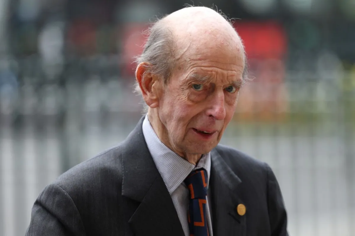 الأمير إدوارد، دوق كينت في كنيسة وستمنستر في لندن (Prince Edward, Duke of Kent at Westminster Abbey in London). مصدر الصورة: Daniel LEAL / AFP