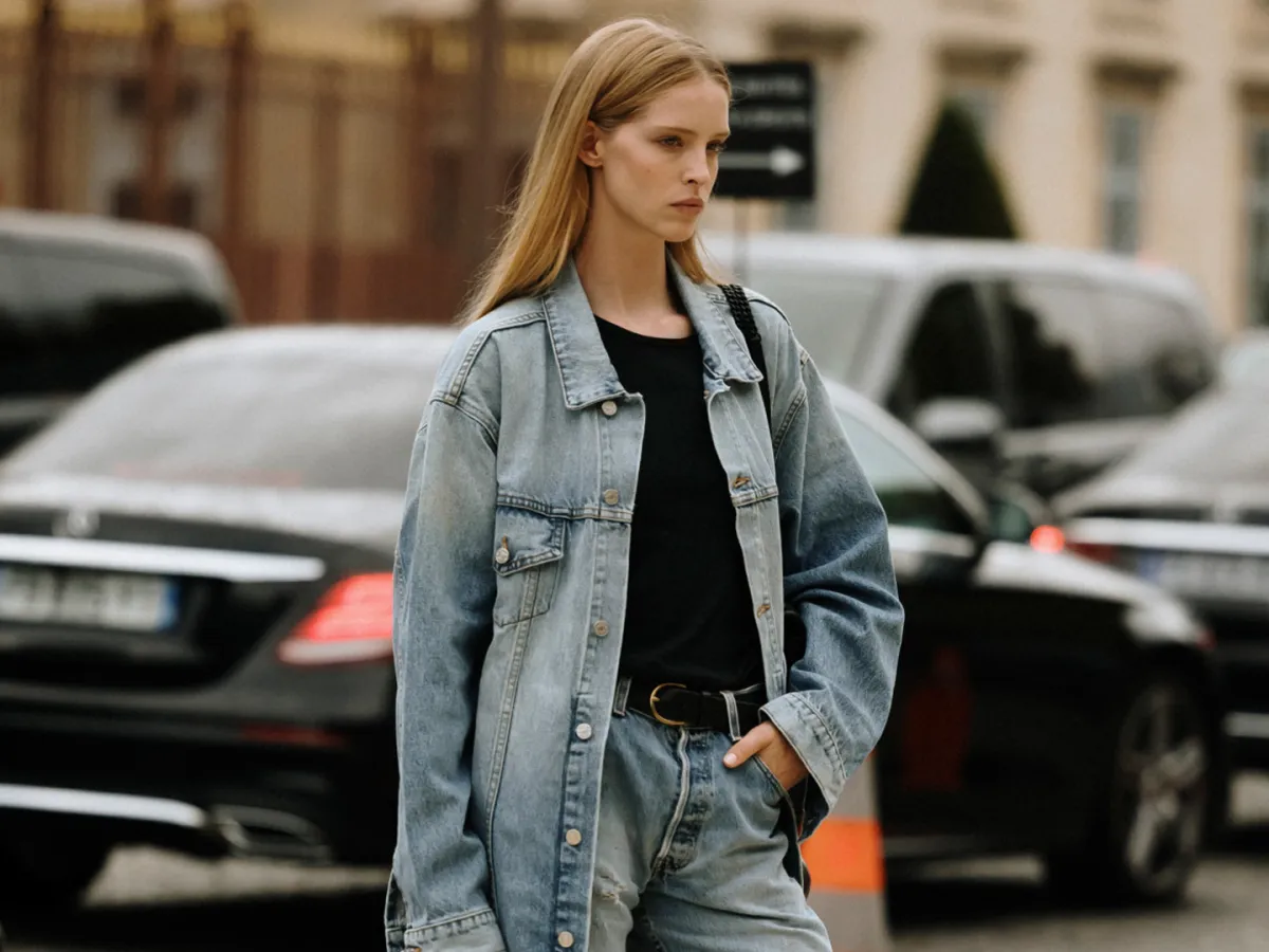 بنطلون جينز Mom - الصورة من Launchmetrics/Spotlight ©