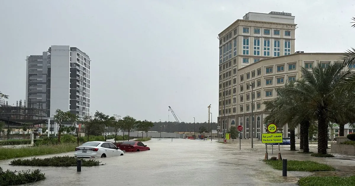 أمطار دبي