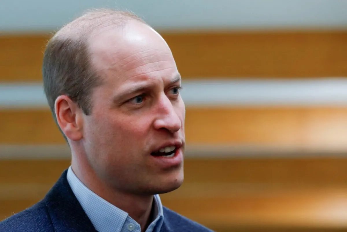 الأمير ويليام Prince William شيفيلد شمال إنجلترا (مصدر الصورة: Temilade Adelaja / POOL / AFP)
