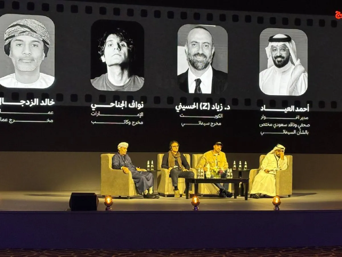 على هامش الندوة ضمن فعاليات المهرجان السينمائي الخليجي - خاص سيدتي- تصوير زكية البلوشي