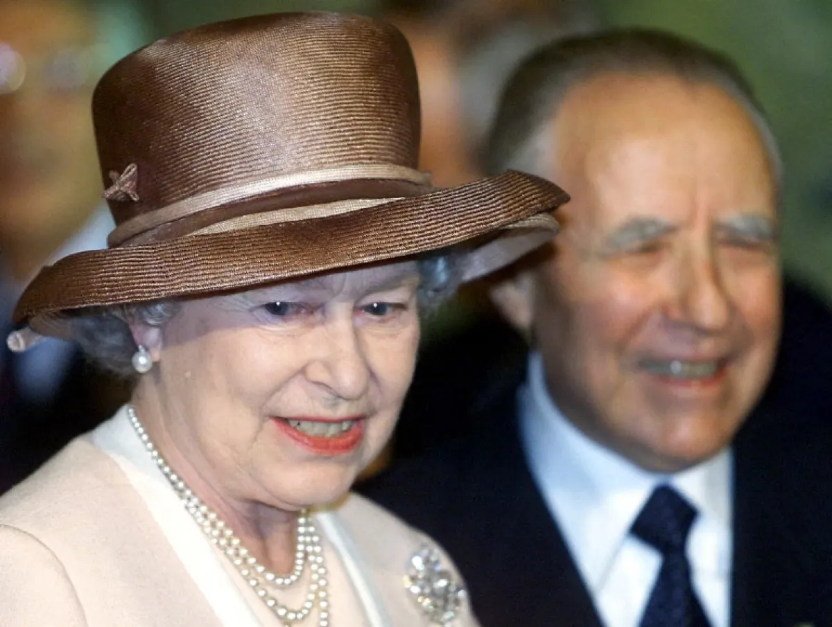 الملكة إليزابيث الثانية Queen Elisabeth (مصدر الصورة: Gabriel BOUYS / AFP)