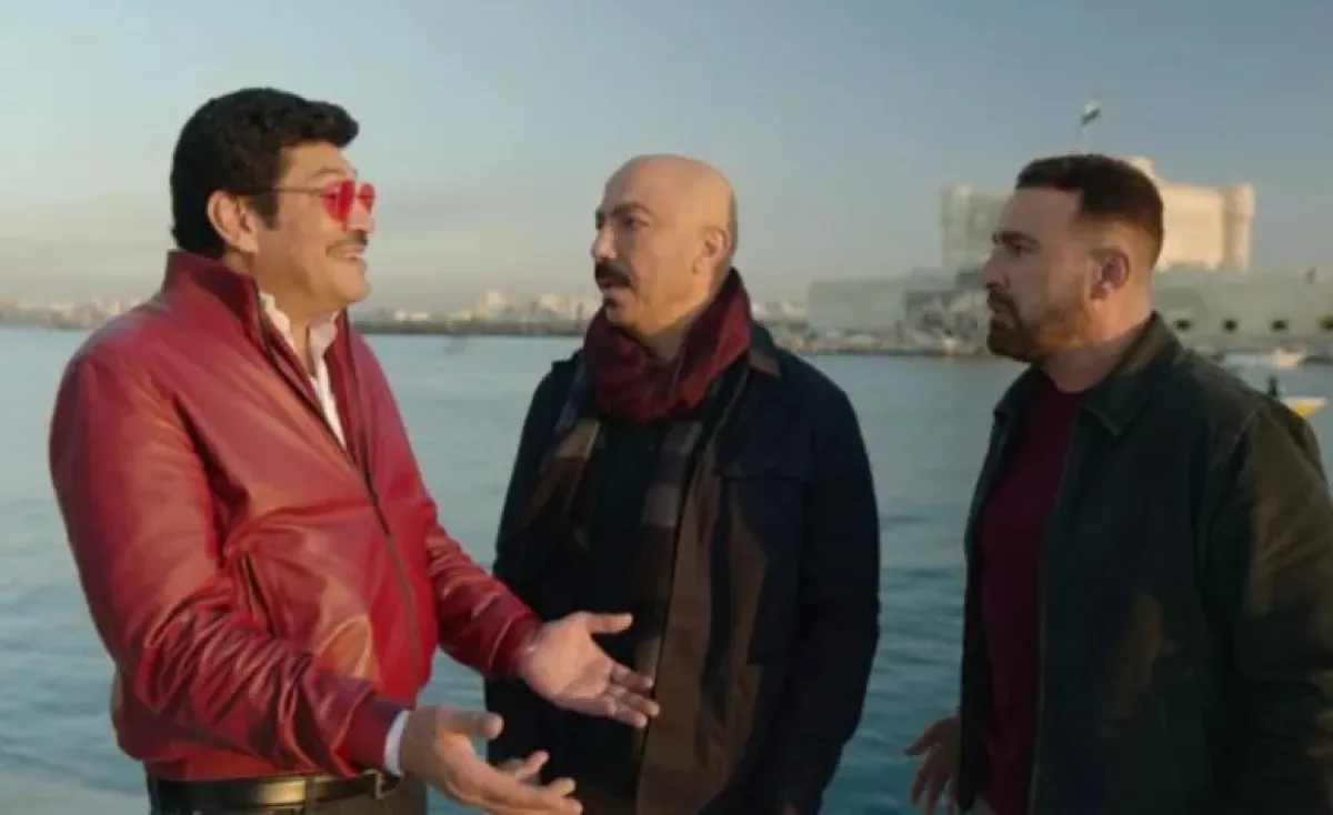 أحمد السقا وطارق لطفي وباسم سمرة من مسلسل 