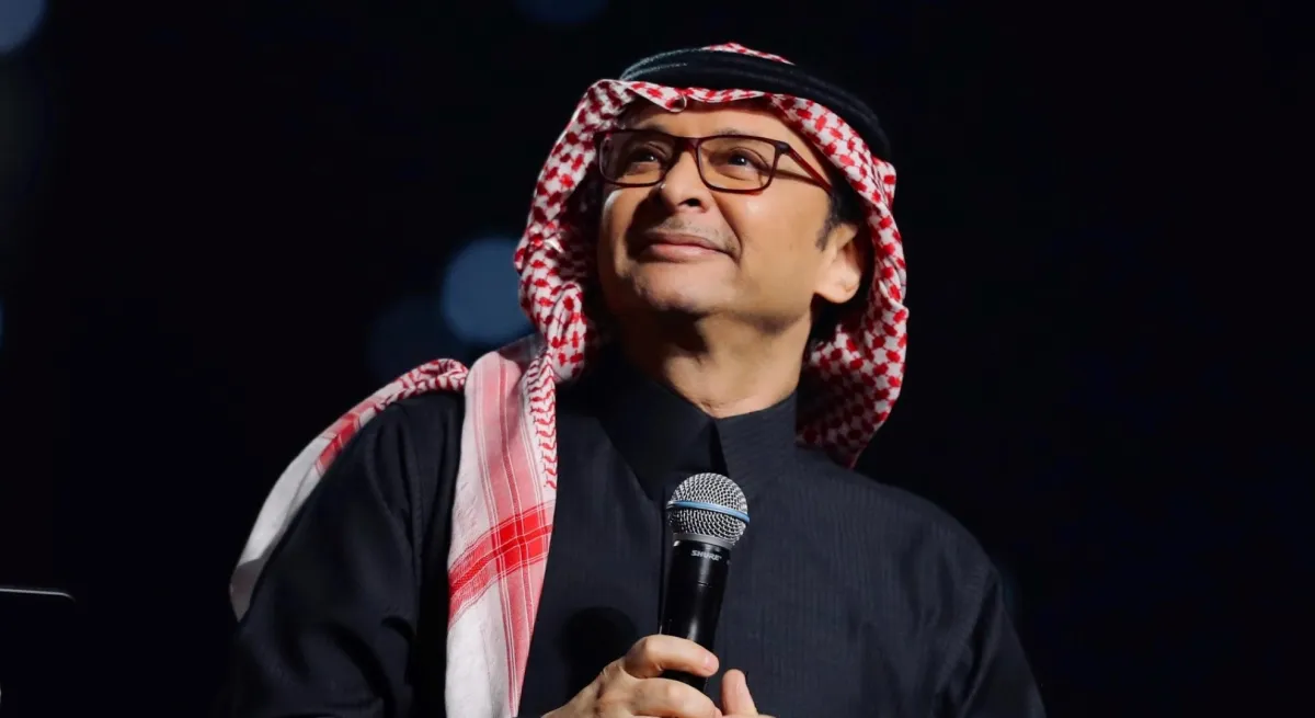 عبد المجيد عبدالله في موسم الرياض- الصورة من المركز الاعلامي ل روتانا