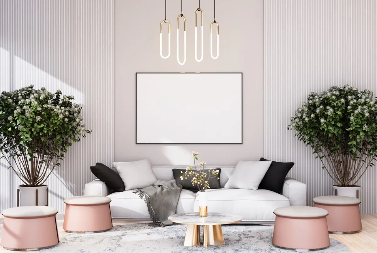 غرفة المعيشة مميزو في محتوياتها