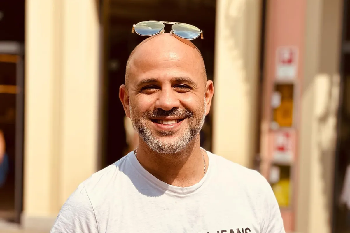 عزيز الشافعي- الصورة من حسابه الخاص على الفيسبوك