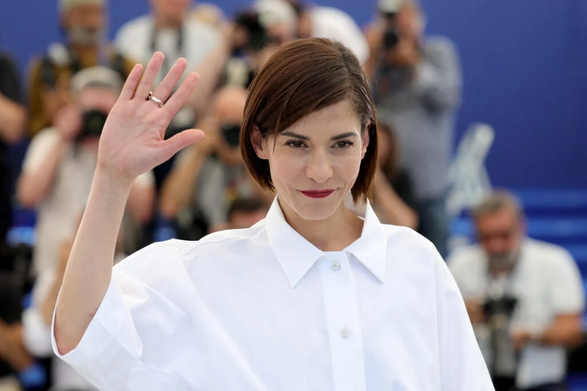  لبنى أزابال  Lubna Azabal في مهرجان كان عام 2024 (مصدر الصورة: Valery HACHE / AFP)