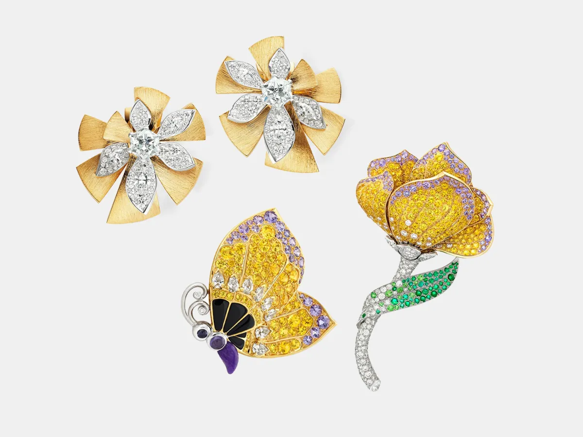 مجوهرات مستوحاة من الطبيعة من أشهر الدور العالمية