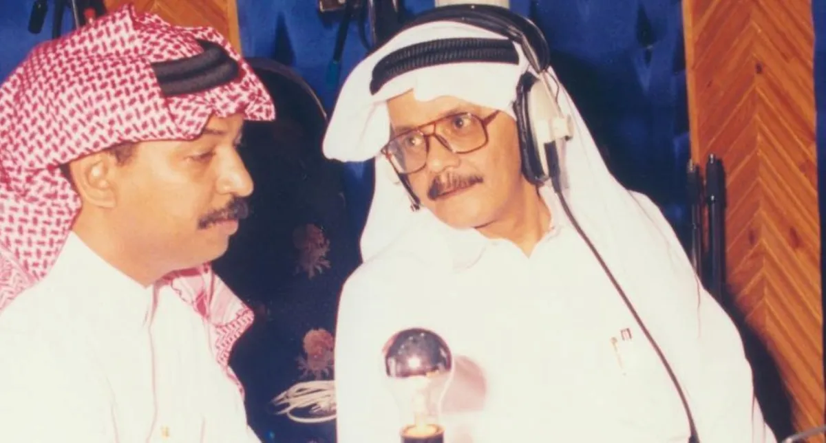 عبادي الجوهر وطلال مداح- الصورة من حسابه على الانستغرام