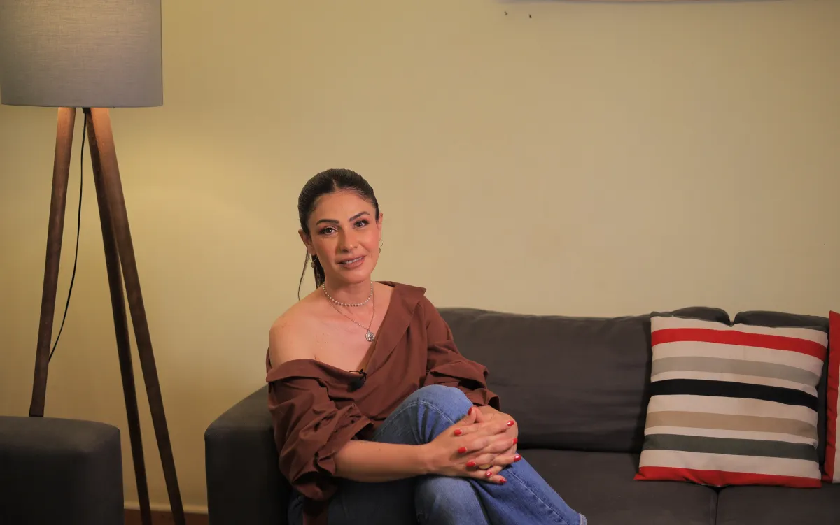 الفنانة بسمة صورة خاصة لسيدتي - تصوير منى مجدي