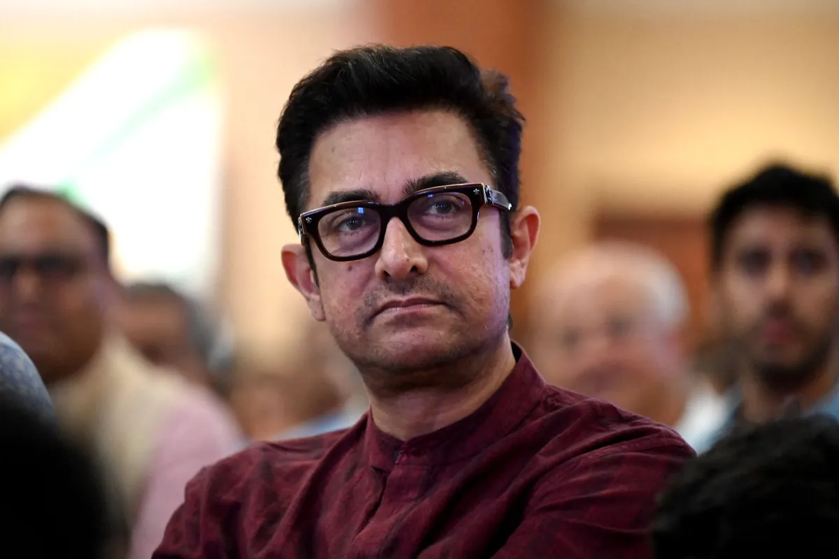 عامر خان في مومباي (amir Khan in Mumbai). مصدر الصورة: Sujit JAISWAL / AFP