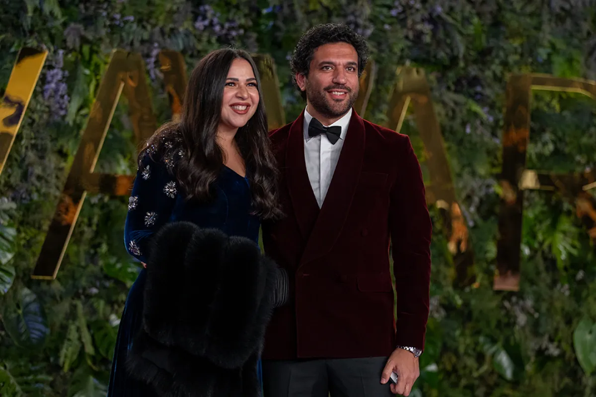 حسن الرداد وإيمي سمير غانم - الصورة من المكتب الإعلامي لـ mbc