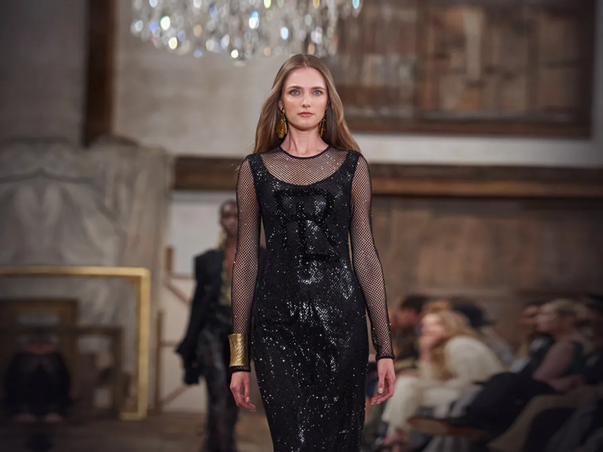 فستان من رالف لورين Ralph Lauren - الصورة من Launchmetrics/Spotlight ©