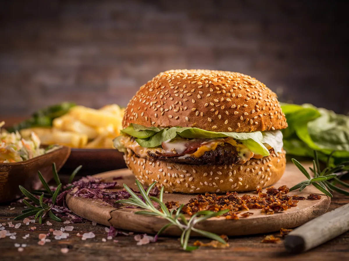 وجبة برجر- صورة تعبيرية 