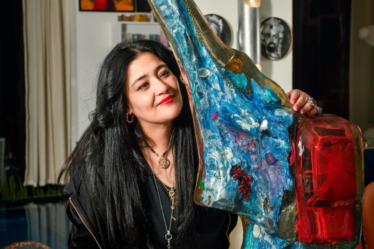الفنانة التشكيلية العالمية شاليمار شربتلي 