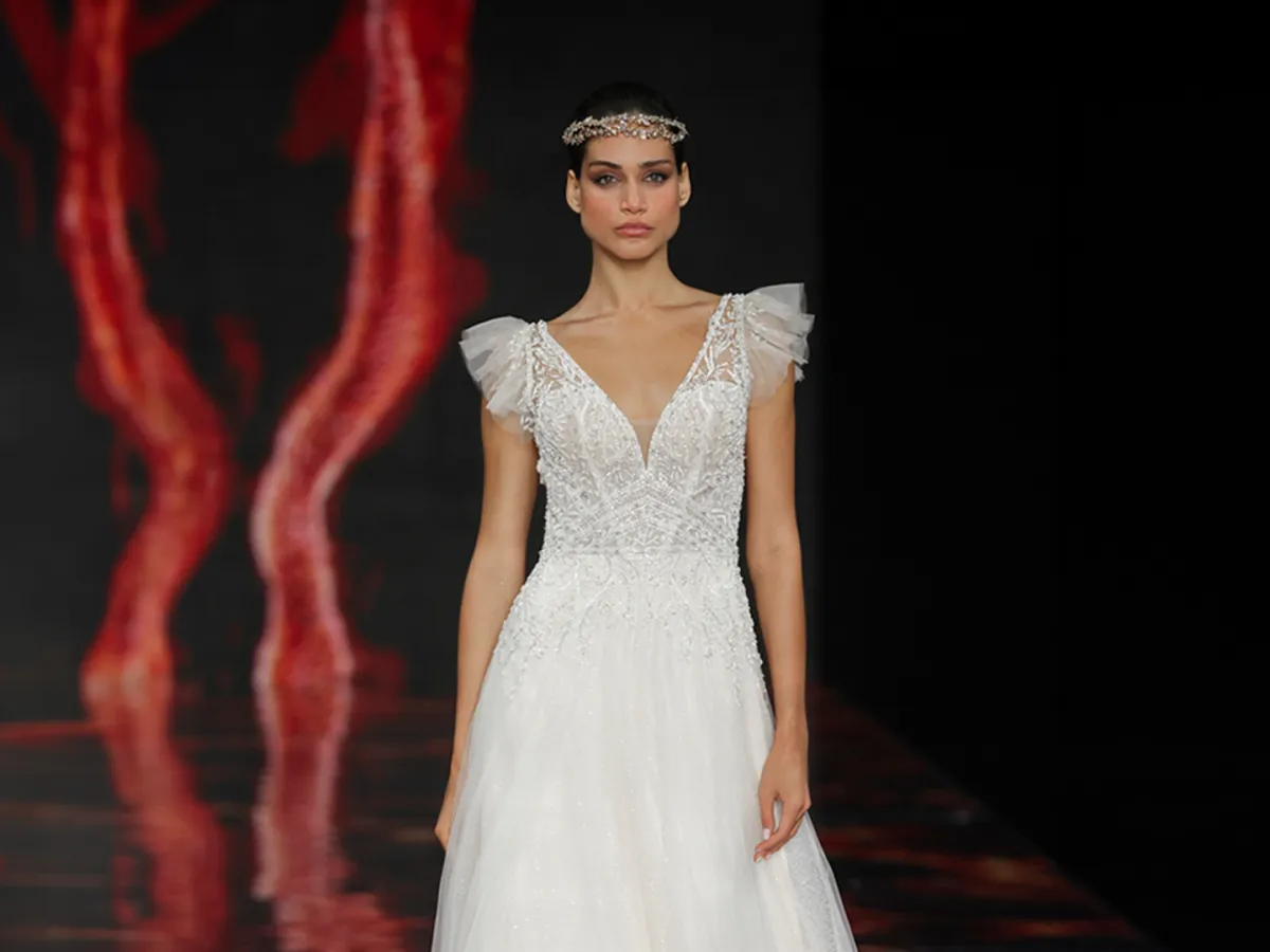 فستان من Randy Fenoli - الصورة من Launchmetrics/Spotlight ©