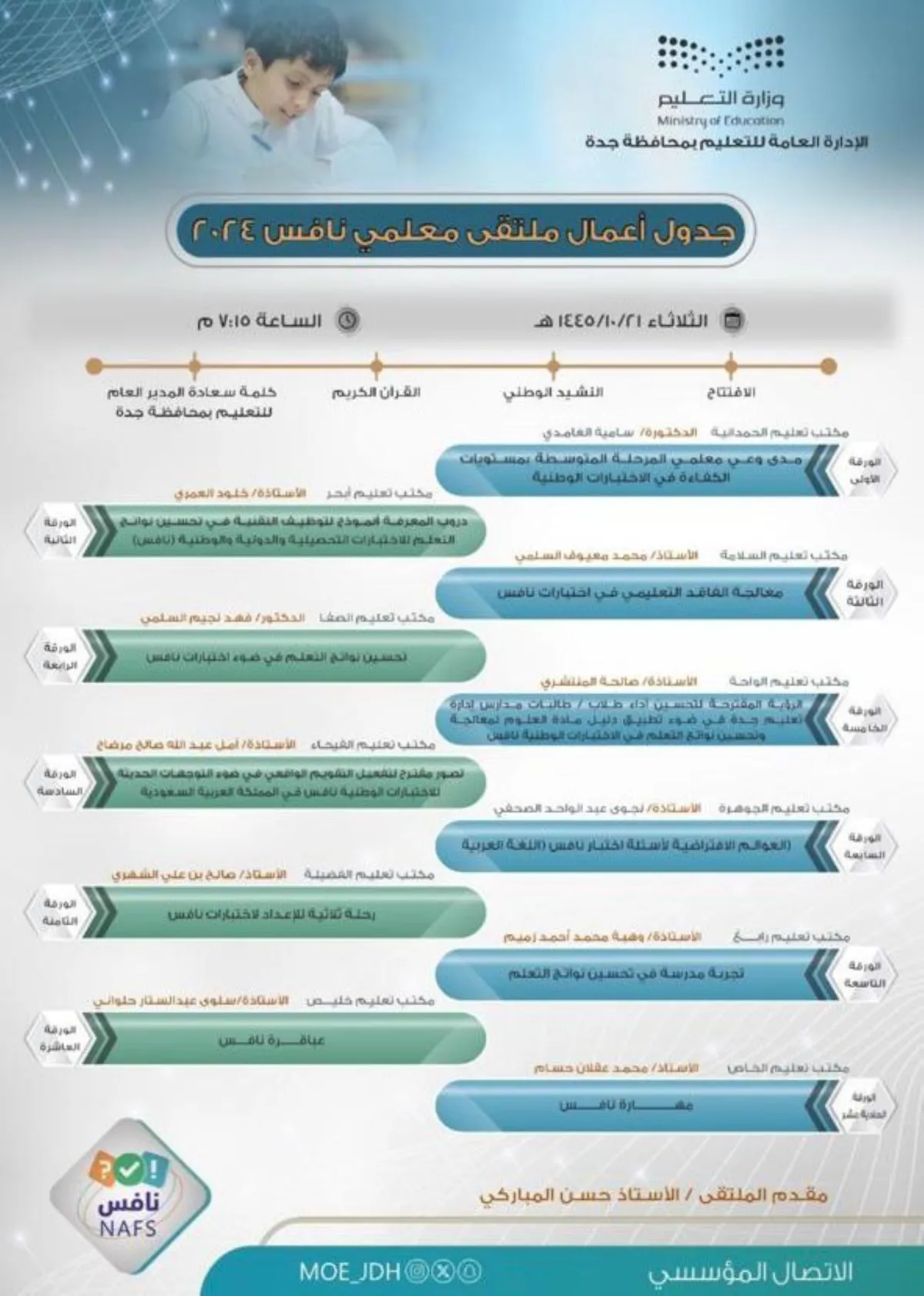 ملتقى معلمي نافس 2024