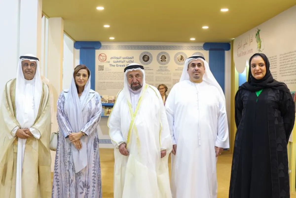 الشيخ الدكتور سلطان بن محمد القاسمي. الصورة من الحساب الرسمي لحاكم الشارقة على منصة x