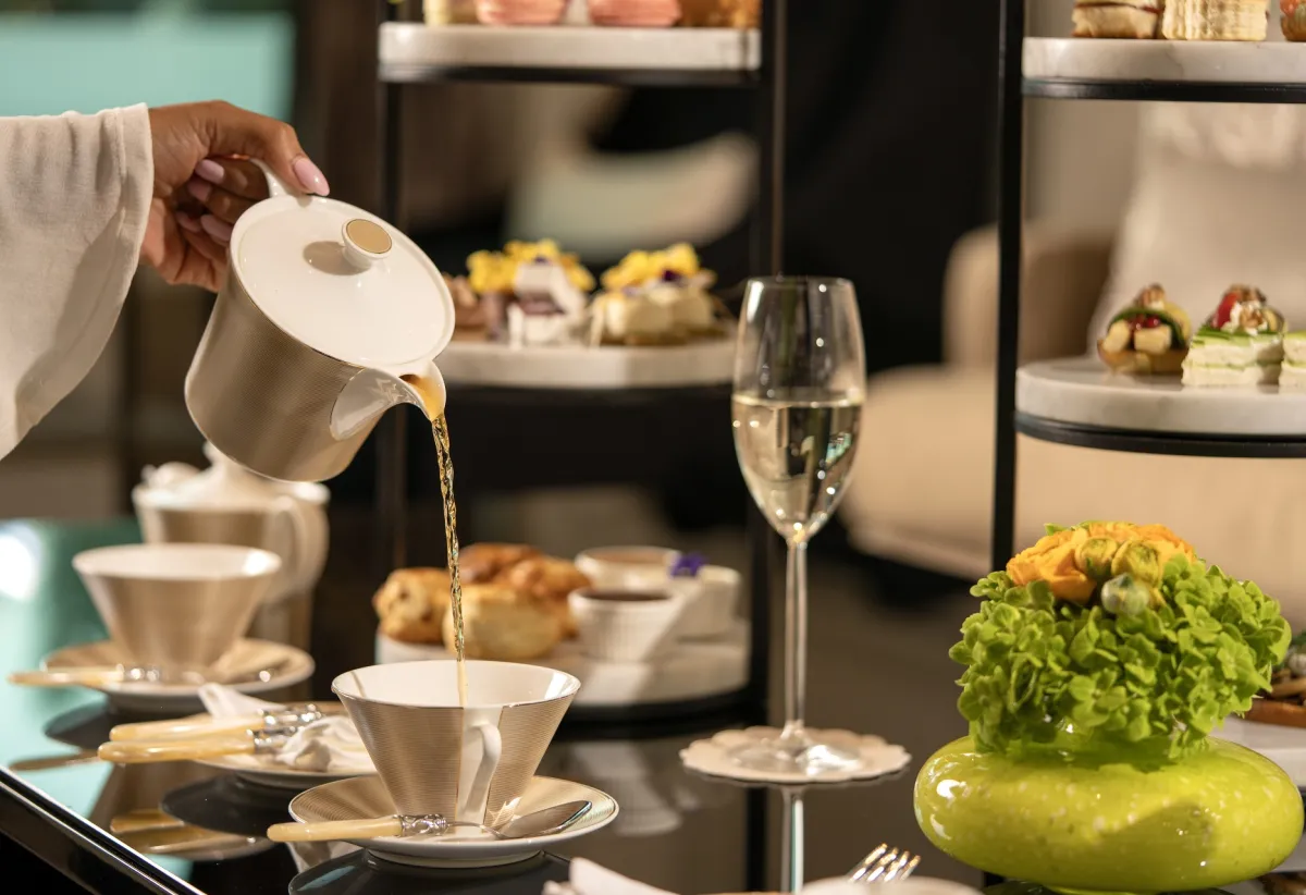 جلسة شاي ما بعد الظهيرة - الصورة من العلاقات العامة لفندق فيرمونت