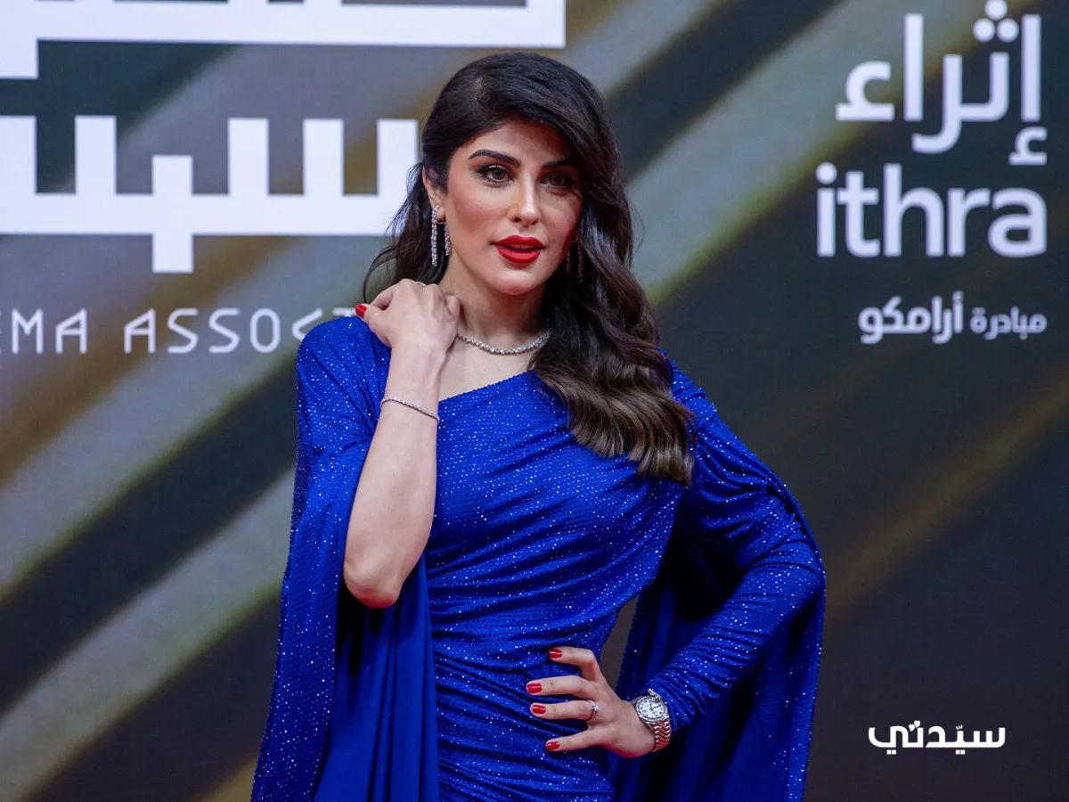 زارا البلوشي بمجوهرات ألماسية- تصوير عيسى الدبيسي خاص لسيدتي